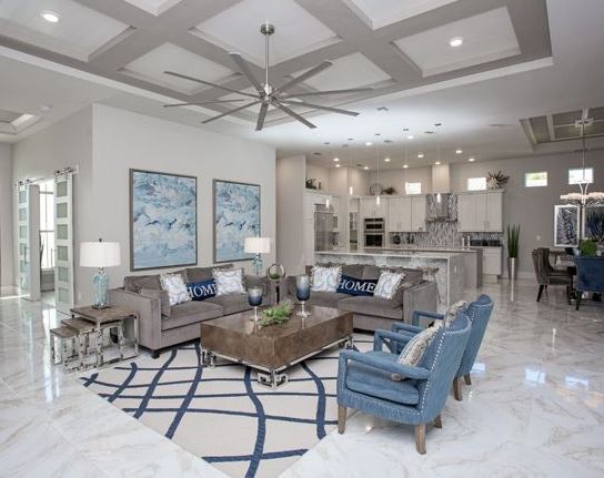Beautifully designed living room