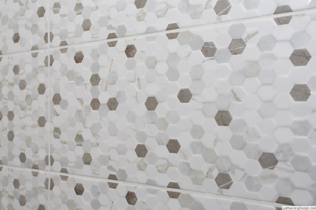 Junior Suite Bathroom Tile - Hexagon tile