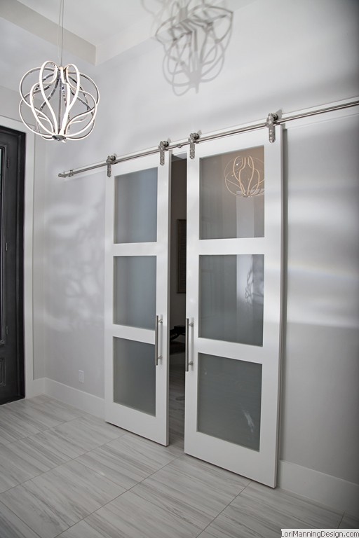 Sliding Doors with frosted glass